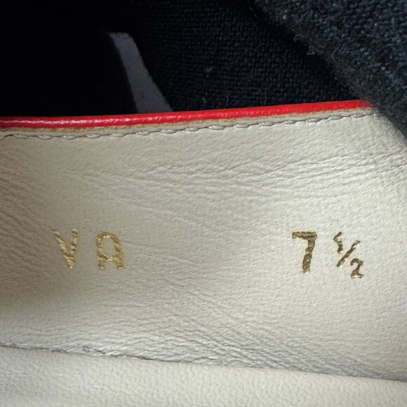 Everlane Women's Red The Italian Leather Day Heel Size 7 1/2 - Picture 15 of 15